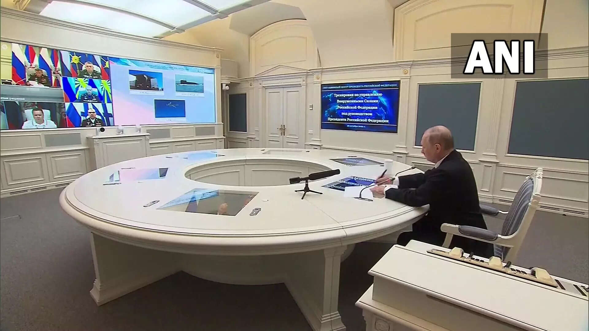 Putin oversees Russia's retaliatory nuclear strike drills: Tu-35 ...