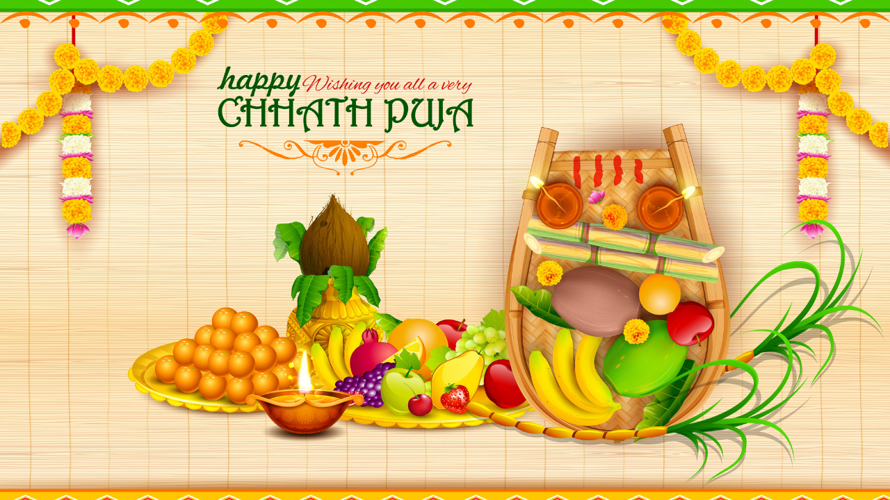 Happy Chhath Puja 2023 Wallpaper HD Photo  Images Download