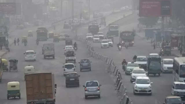 Delhi Pollution Vehicle PTI