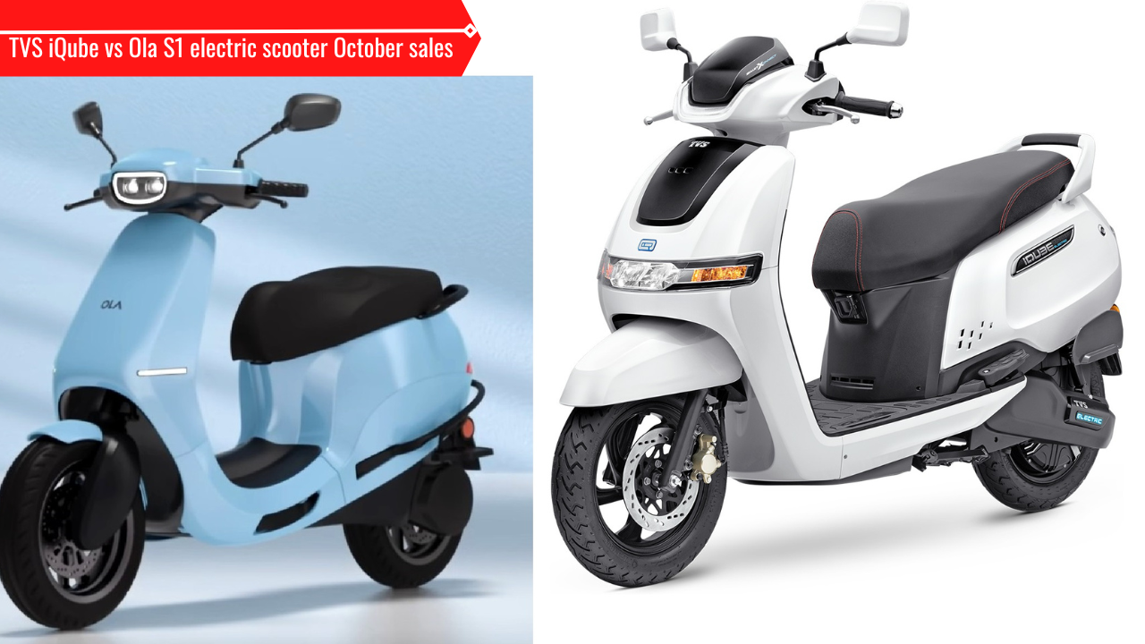 TVS iQube vs Ola S1 electric scooter