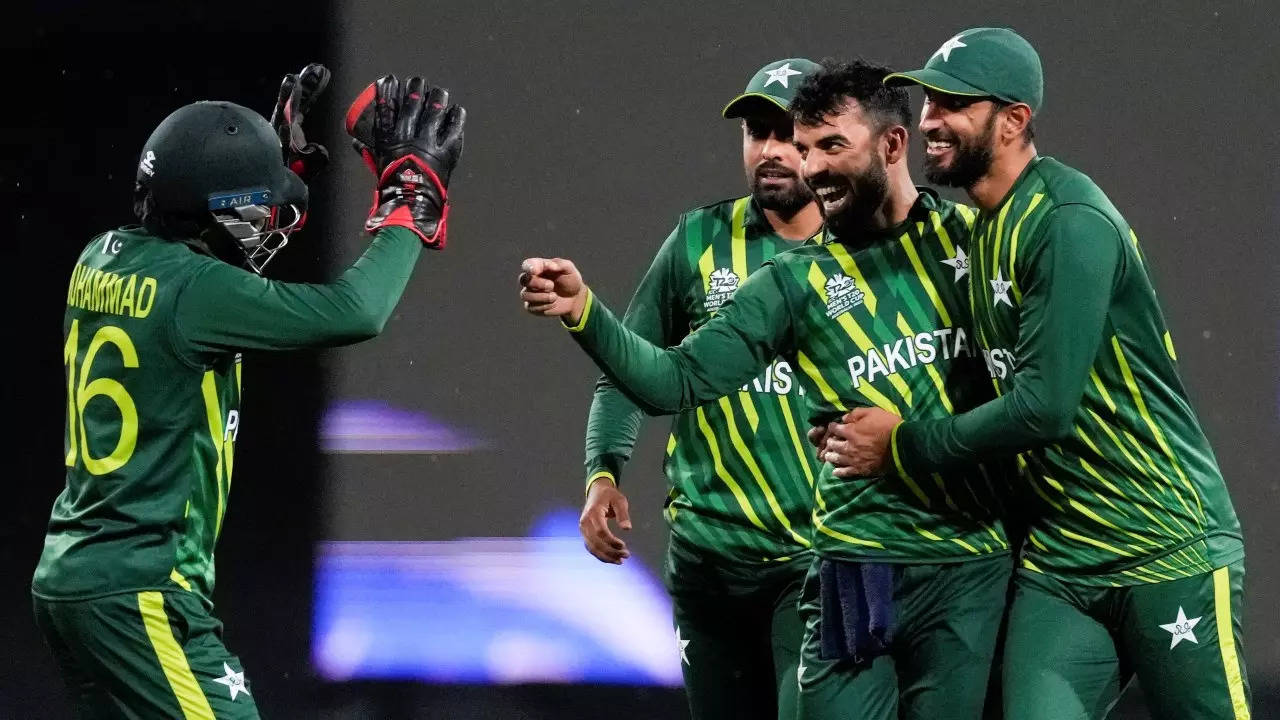 Pakistan players