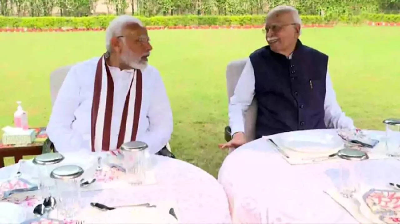 ​PM Modi and LK Advani