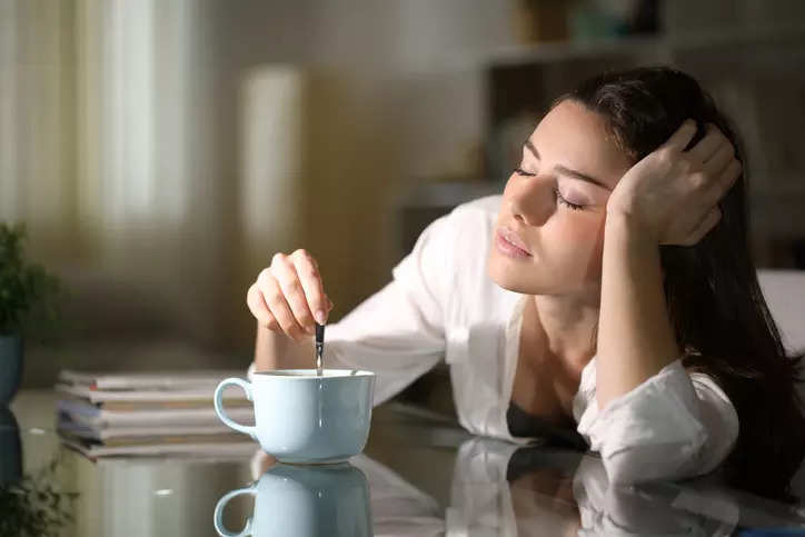 Many times people find that reaching for a refreshing cup of tea or coffee when they are exhausted first thing in the morning can help reverse the situation.