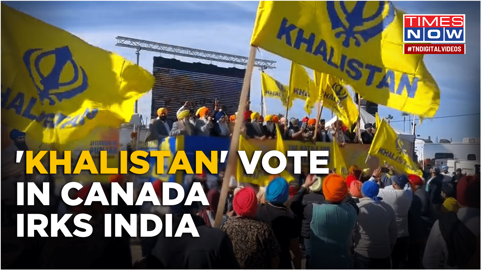 Extremist Elements, Farcical': How Khalistanis Creating Diplomatic Rift  Between India, Canada?
