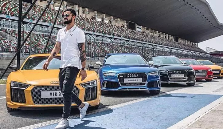 Top cars owned by Virat Kohli