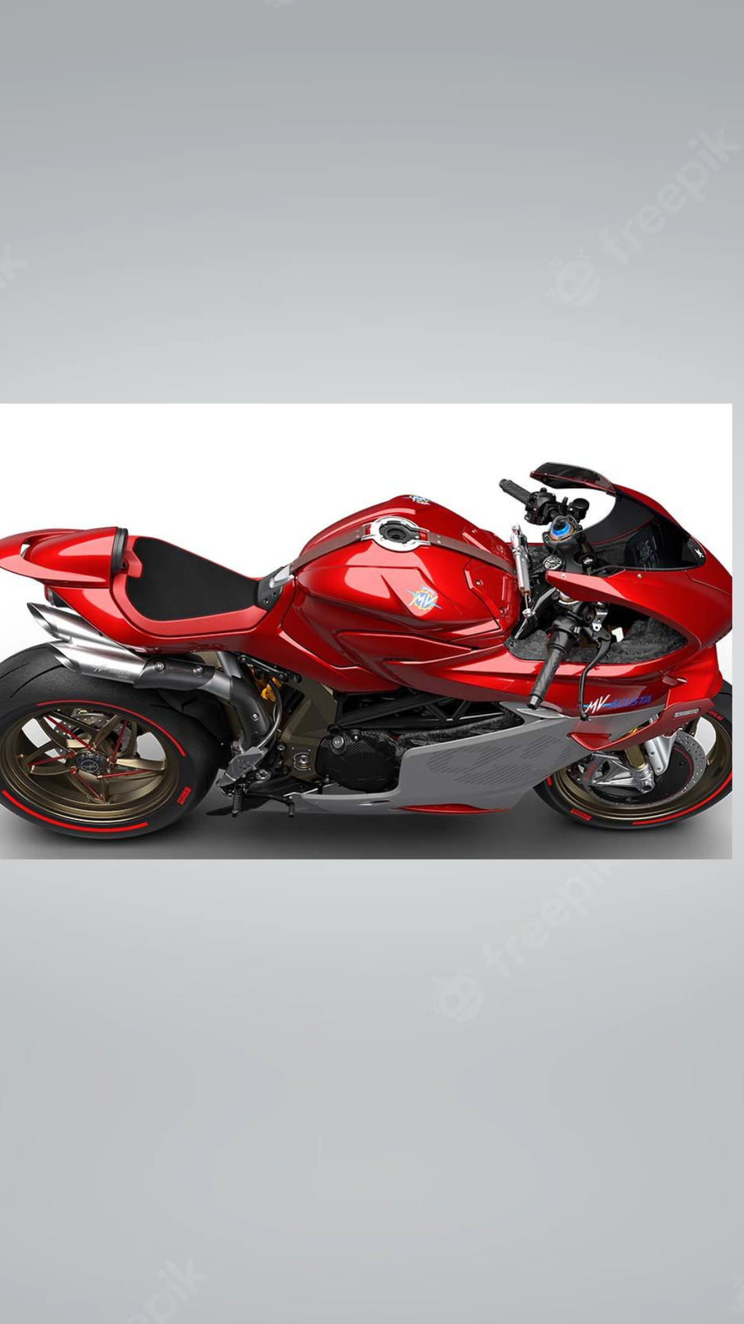 MV Agusta also provides a racing kit