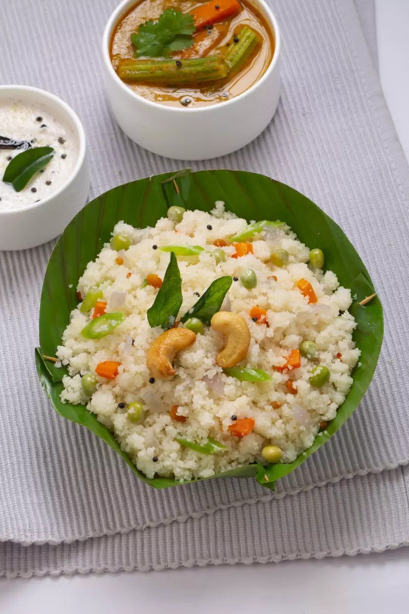 Vegetable upma