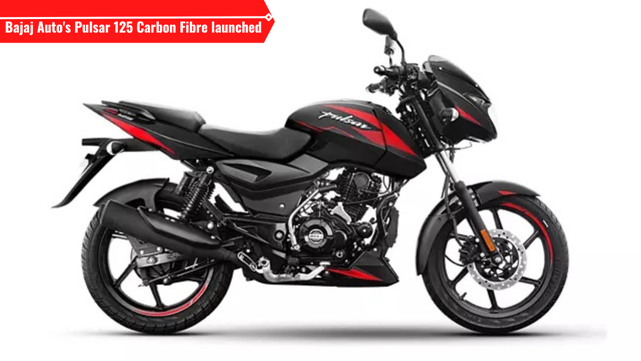 Bajaj Pulsar 125 Carbon Fibre Edition Launched In India At Rs 89,254