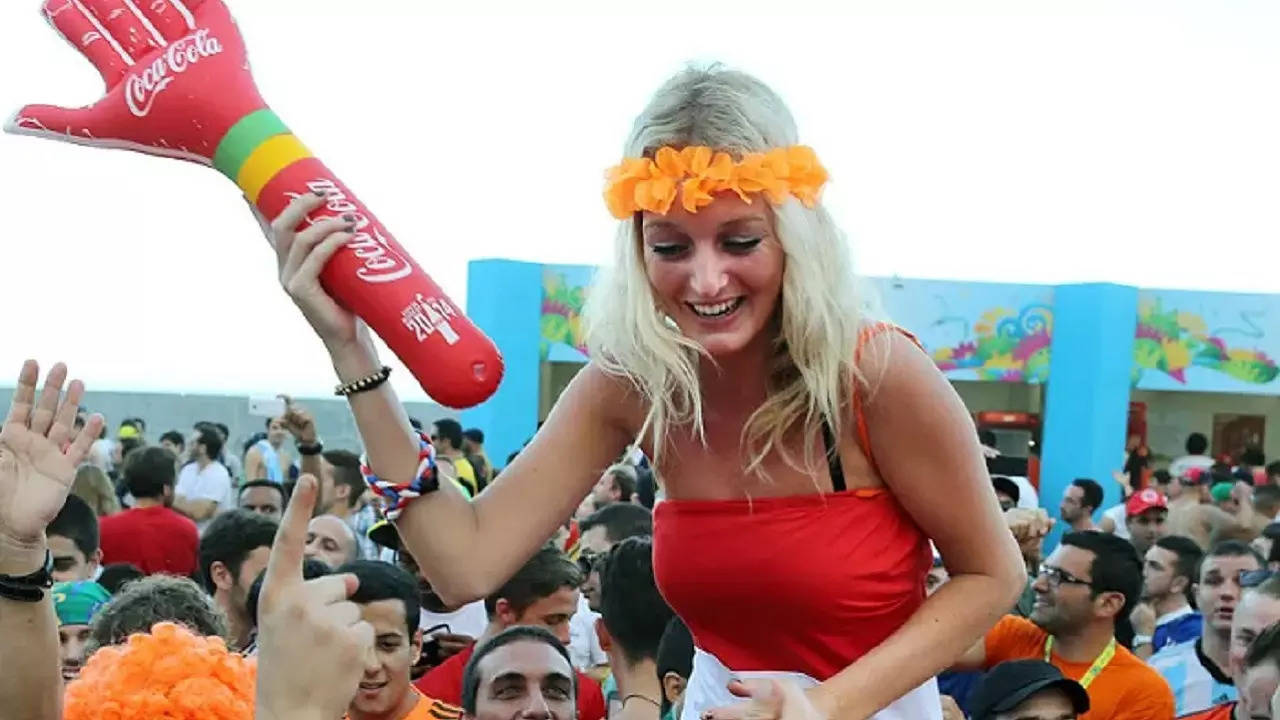 Female fan Netherlands FIFA World Cup