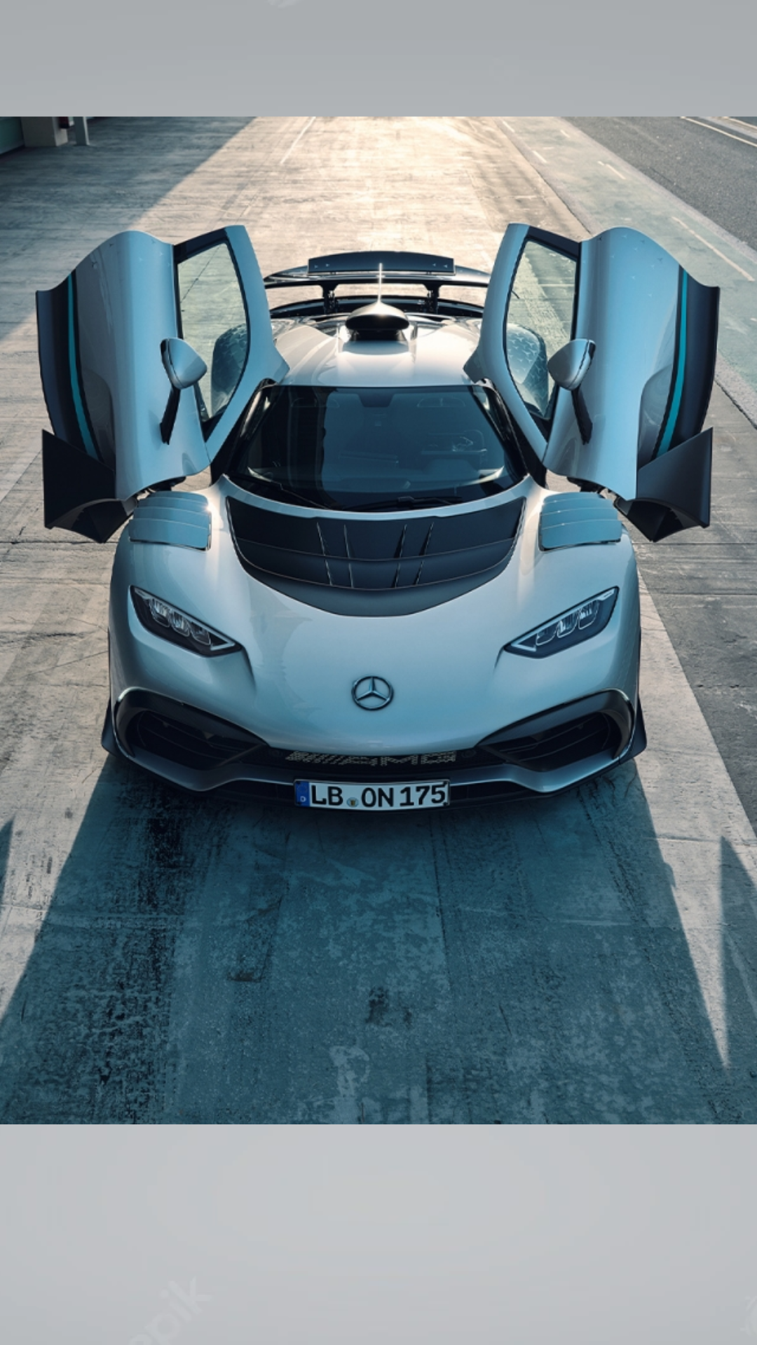 The Mercedes AMG ONE is a limited production car