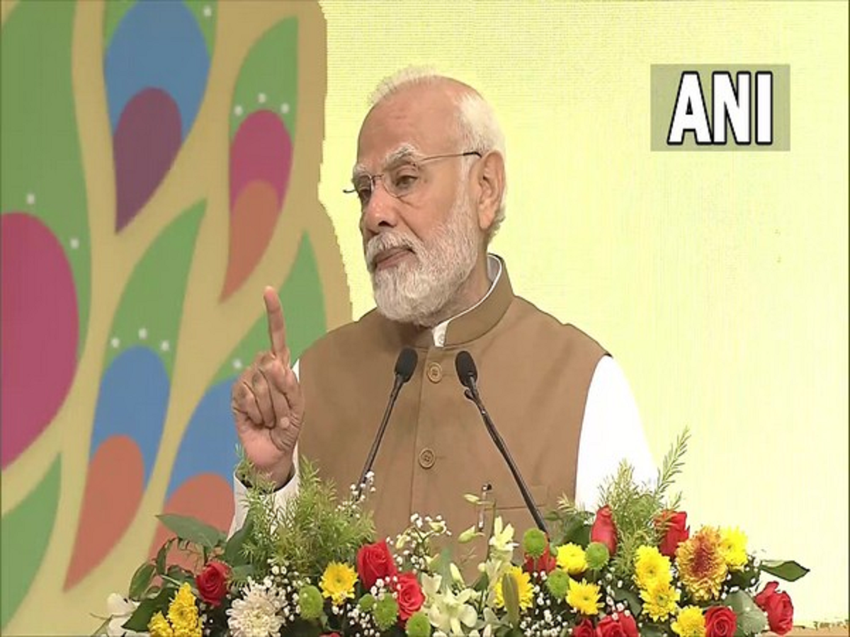 PM Narendra Modi addresses the conference