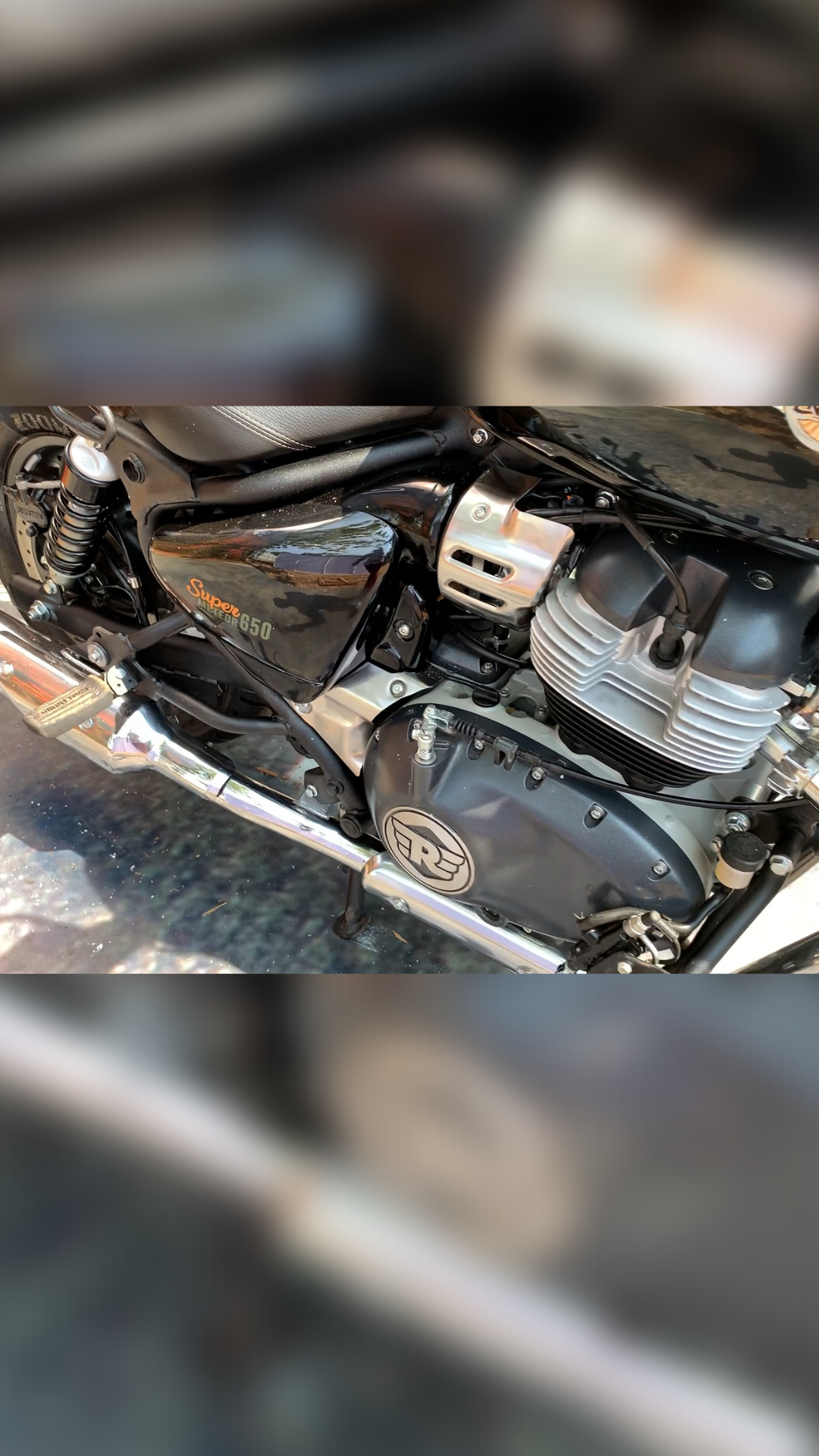 Royal Enfield Super Meteor 650 engine specs