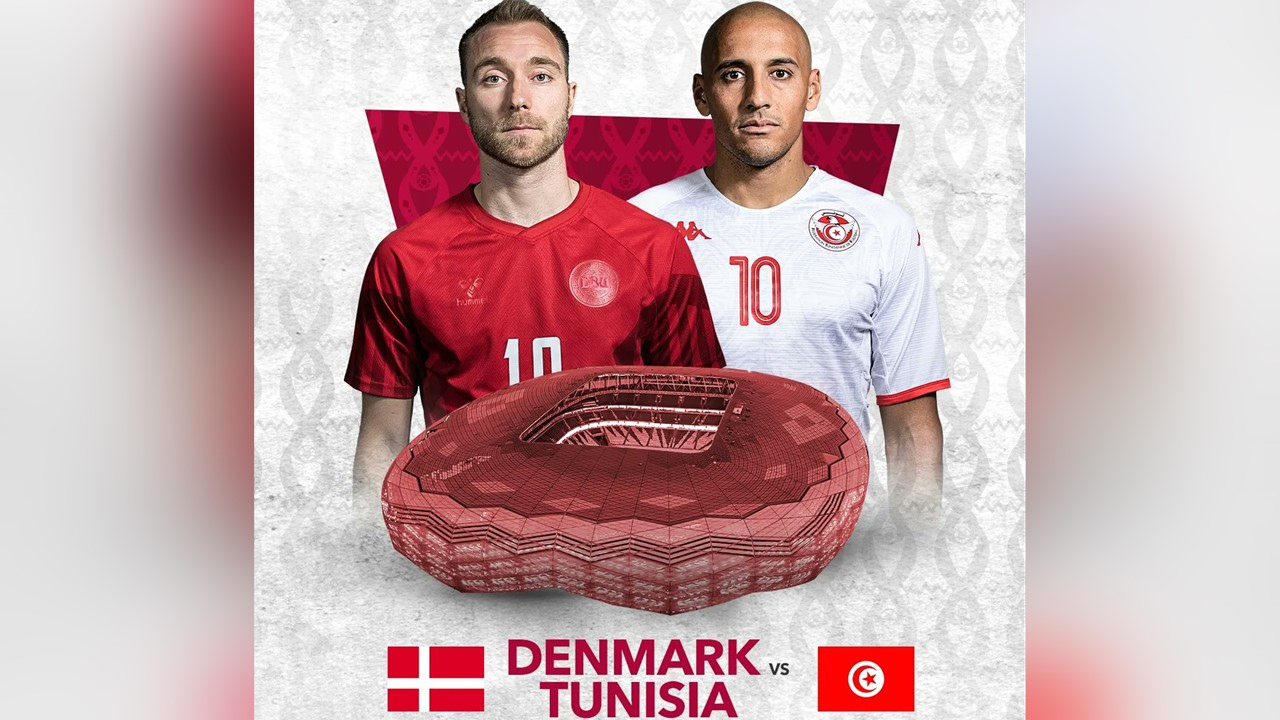 Denmark vs Tunisia