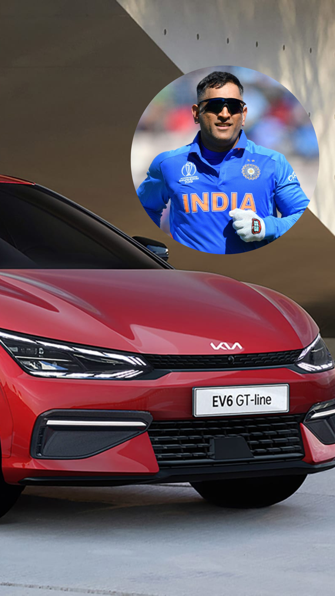 MS Dhoni buys Kia EV6 electric car