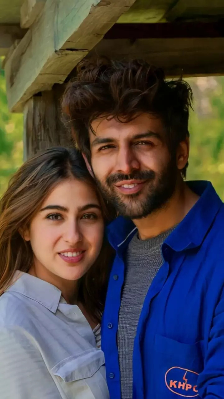 Kartik Aaryan and Sara Ali Khan