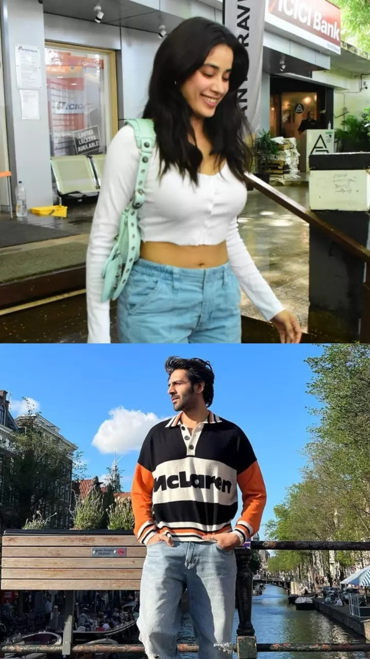 Kartik Aaryan and Janhvi Kapoor