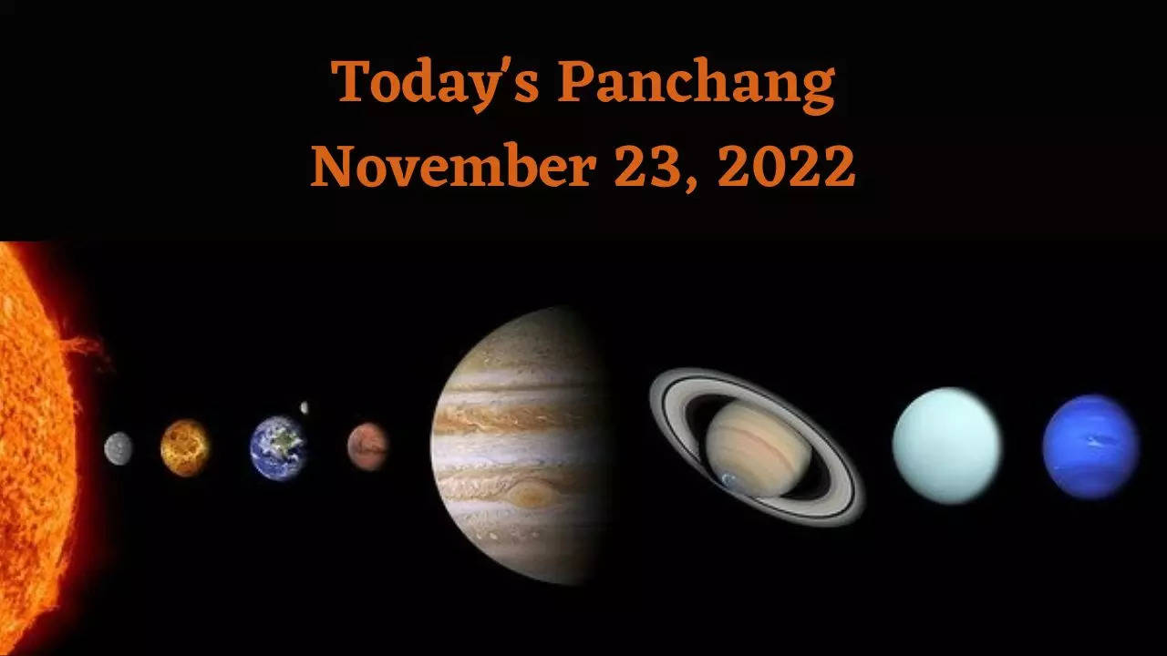 Today's Panchang November 23, 2022