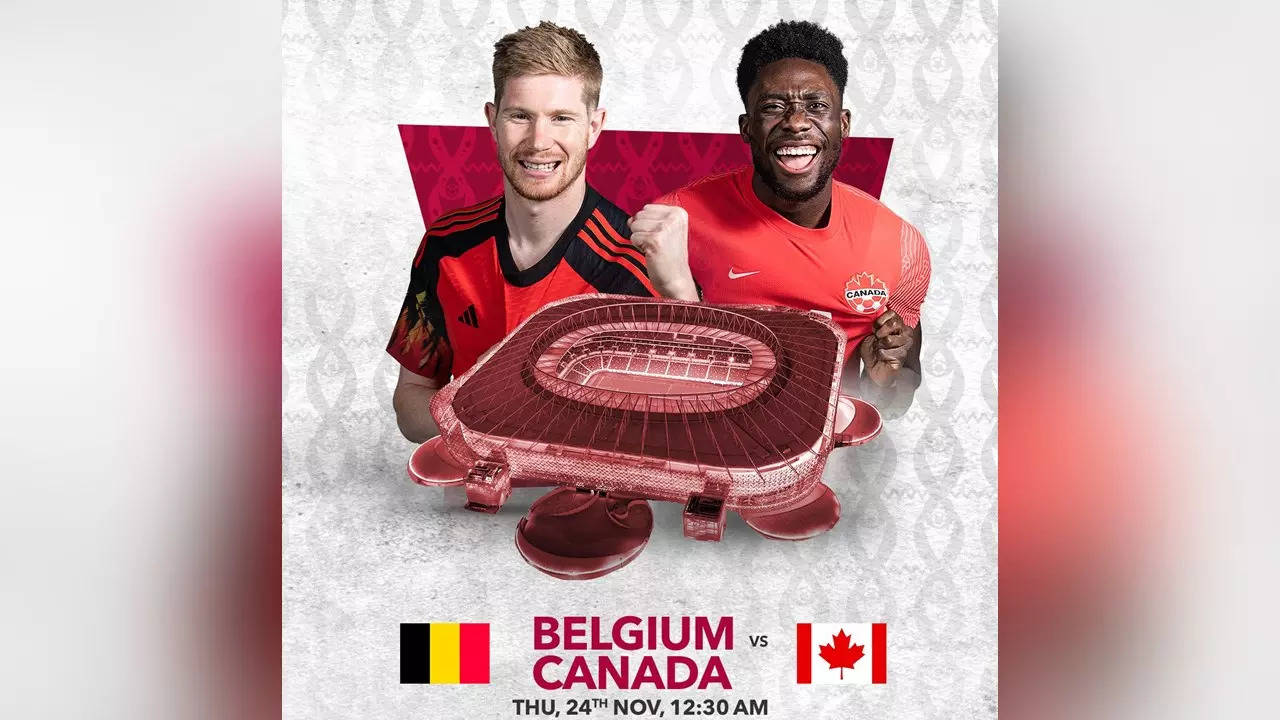 BEL vs CAN FIFA World Cup match: Watch Belgium vs Canada football live streaming online