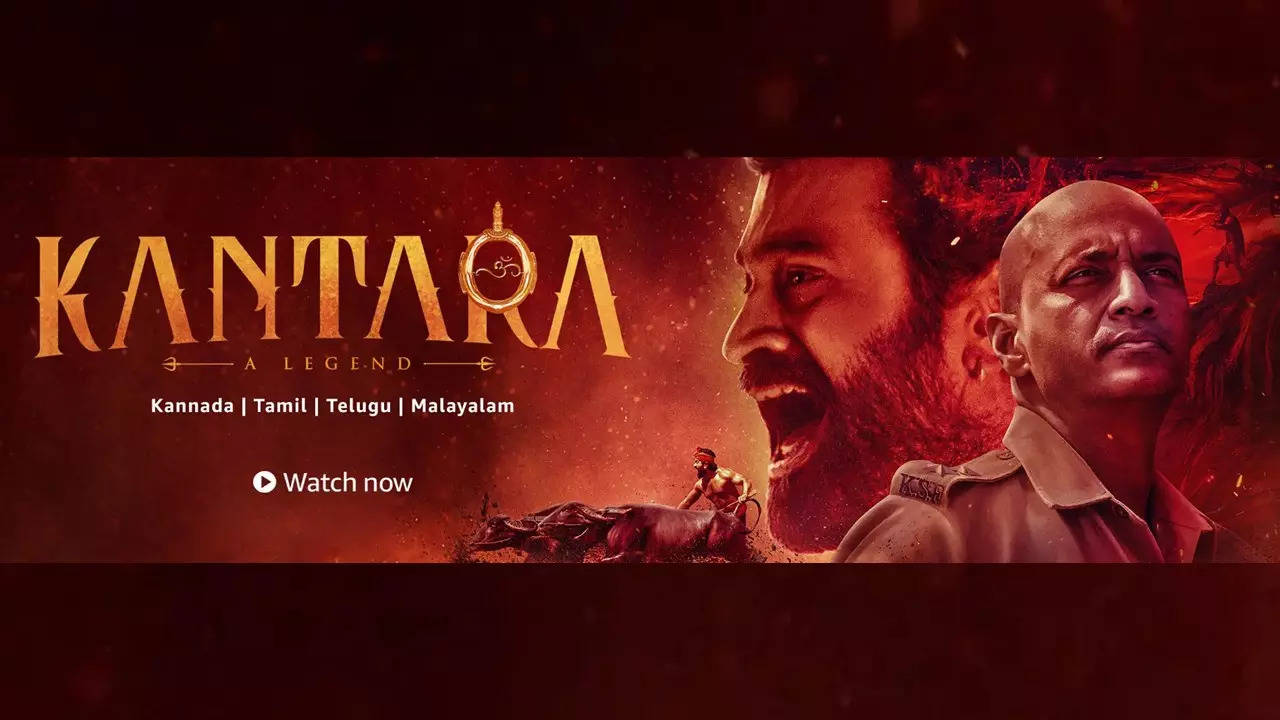 Kantara OTT release today: Watch Kantara on Prime Video