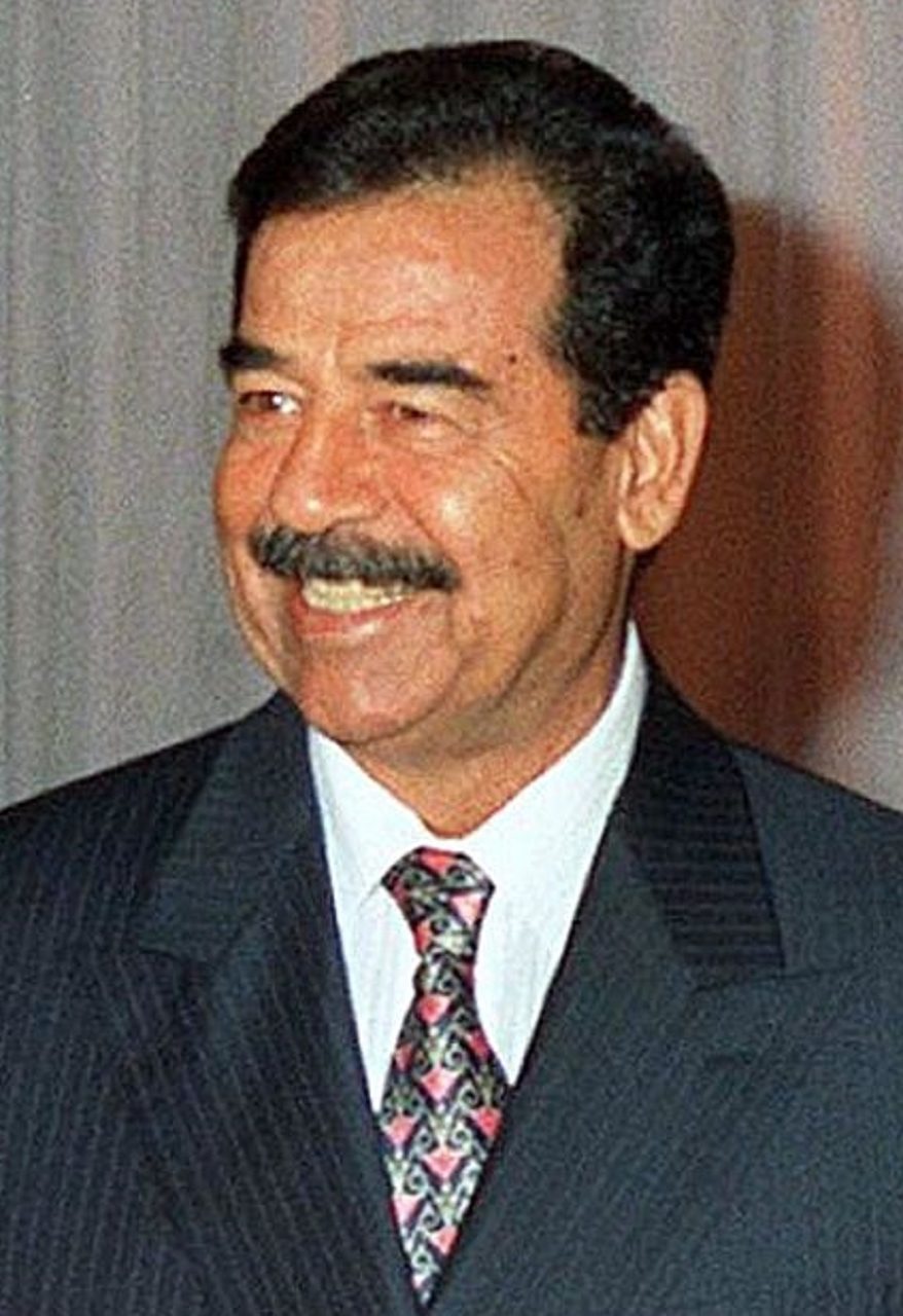 Saddam Hussein in good days