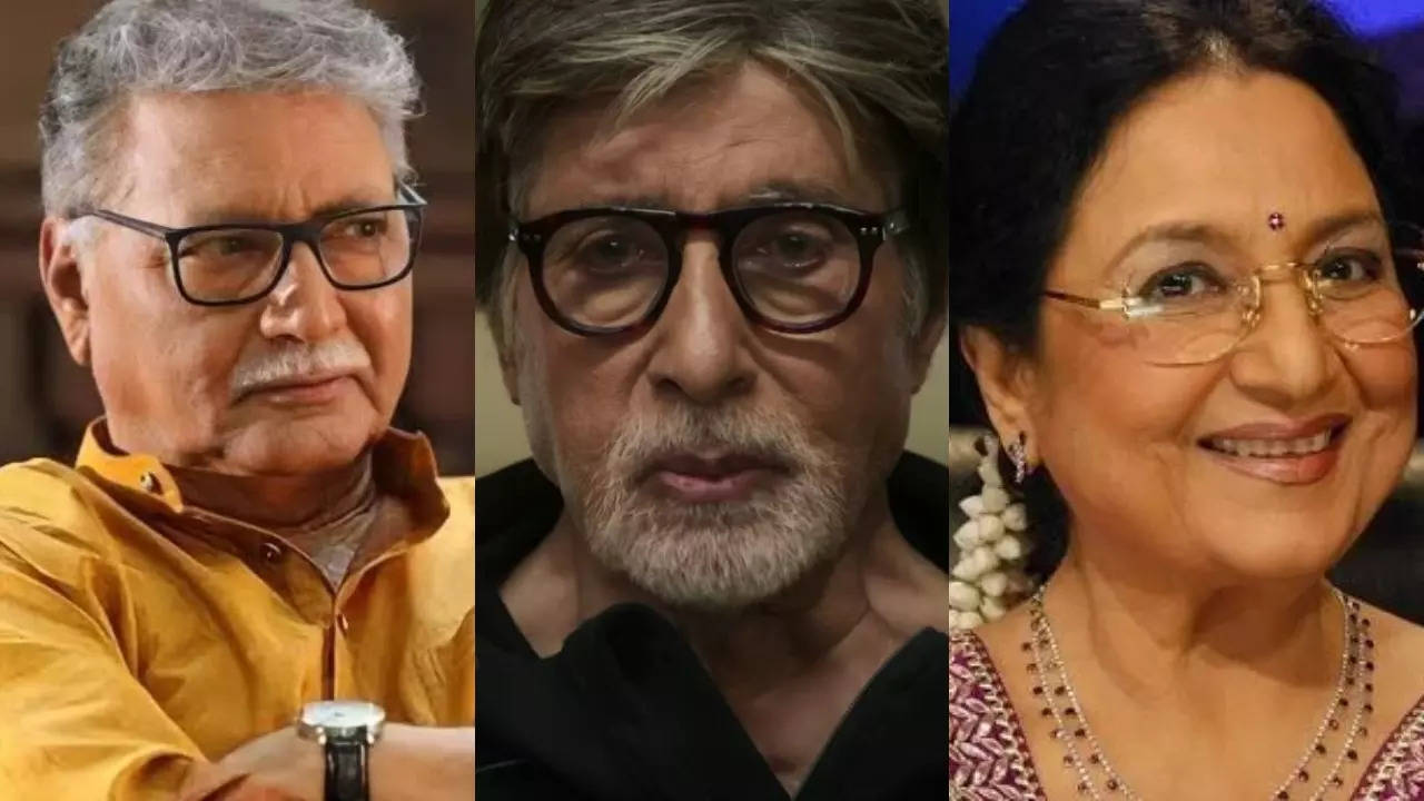 Amitabh Bachchan pays tribute to 'dear ones' Vikram Gokhale, Tabassum: Left stage empty forlorn and desolate