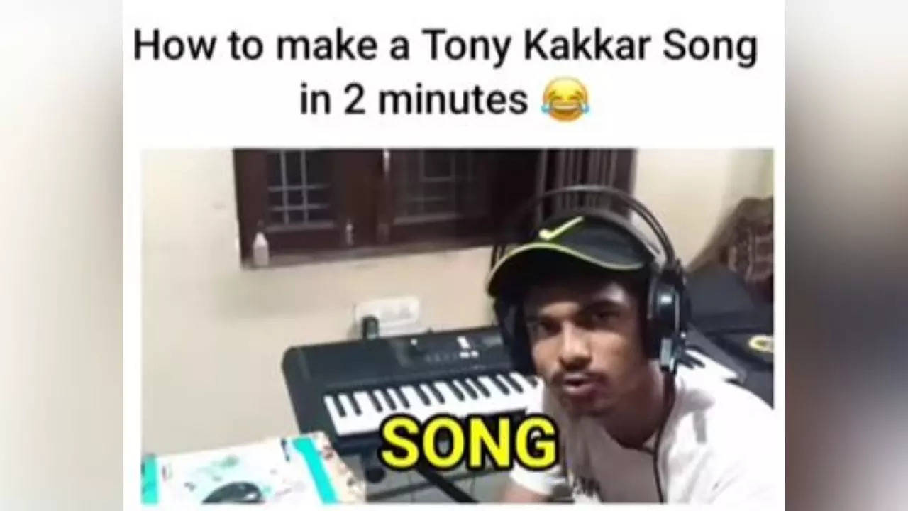 Influencer composes Tony Kakkar's song in two minutes in viral clip