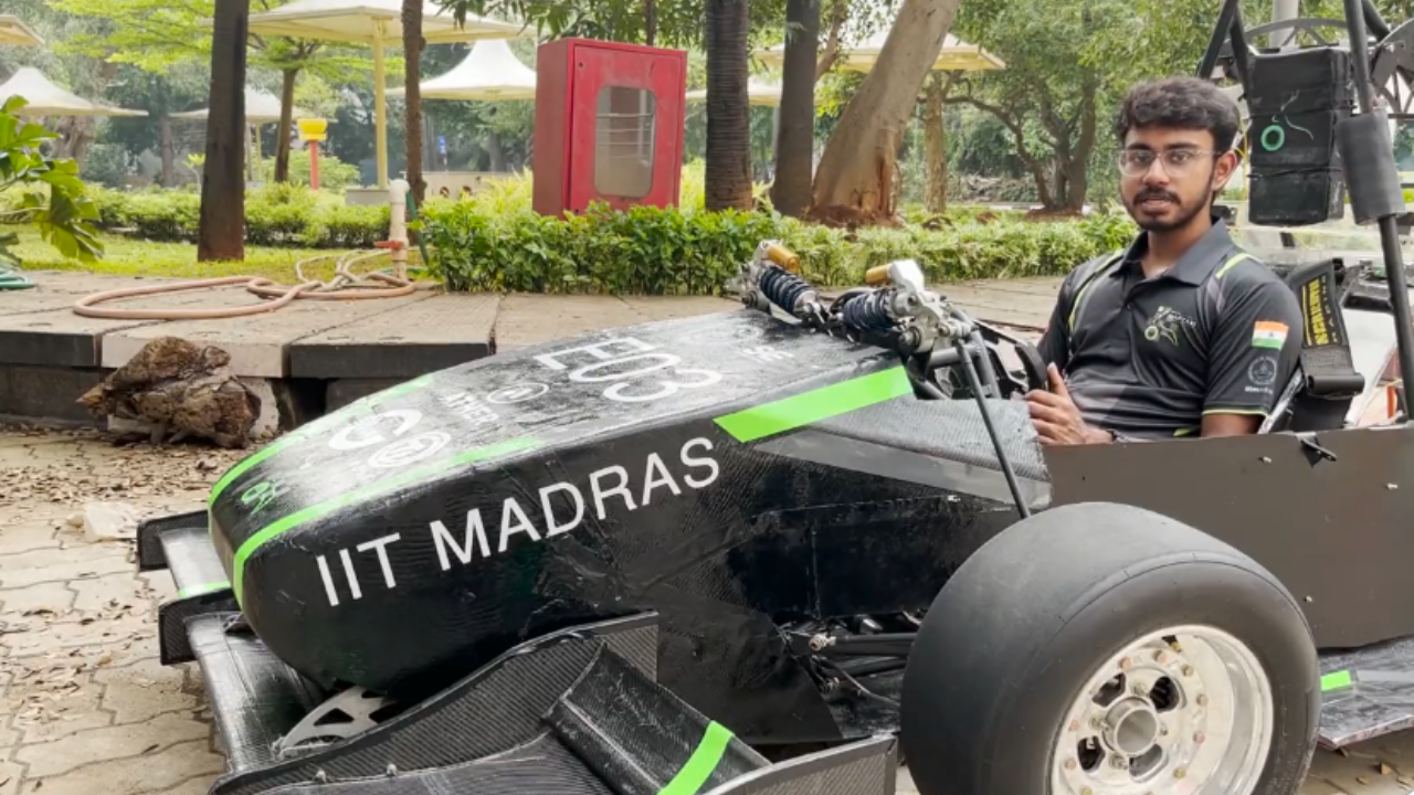IIT Madras - electric formula racing car