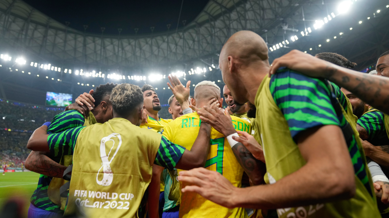Brazil football team fifa wc 2022-ap