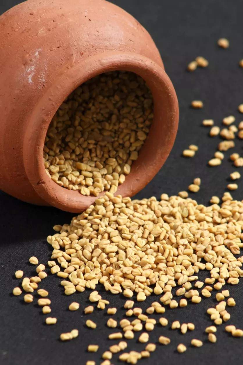 Methi or fenugreek seeds