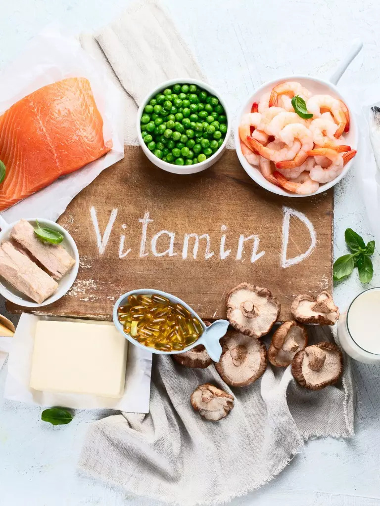 The food source of vitamin D