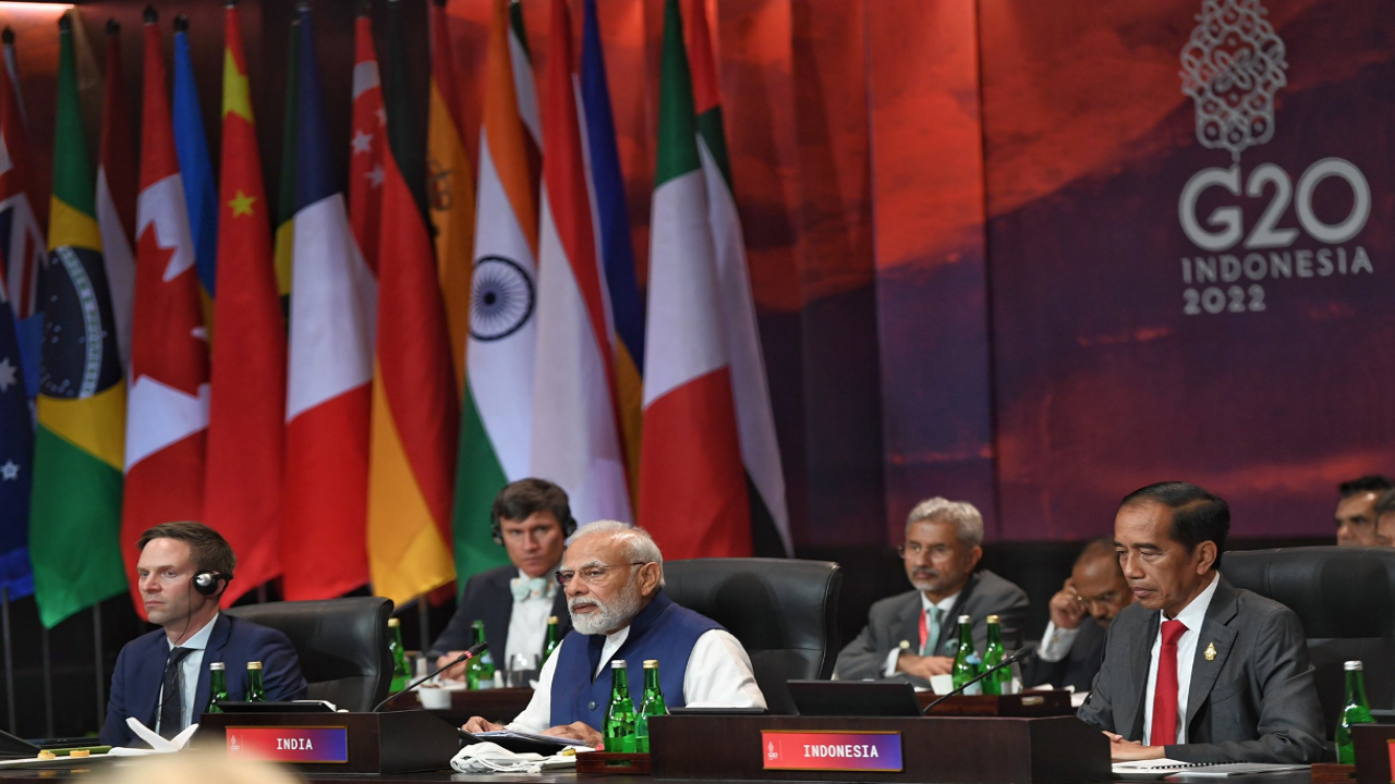 PM Modi at G20 summit in Bali