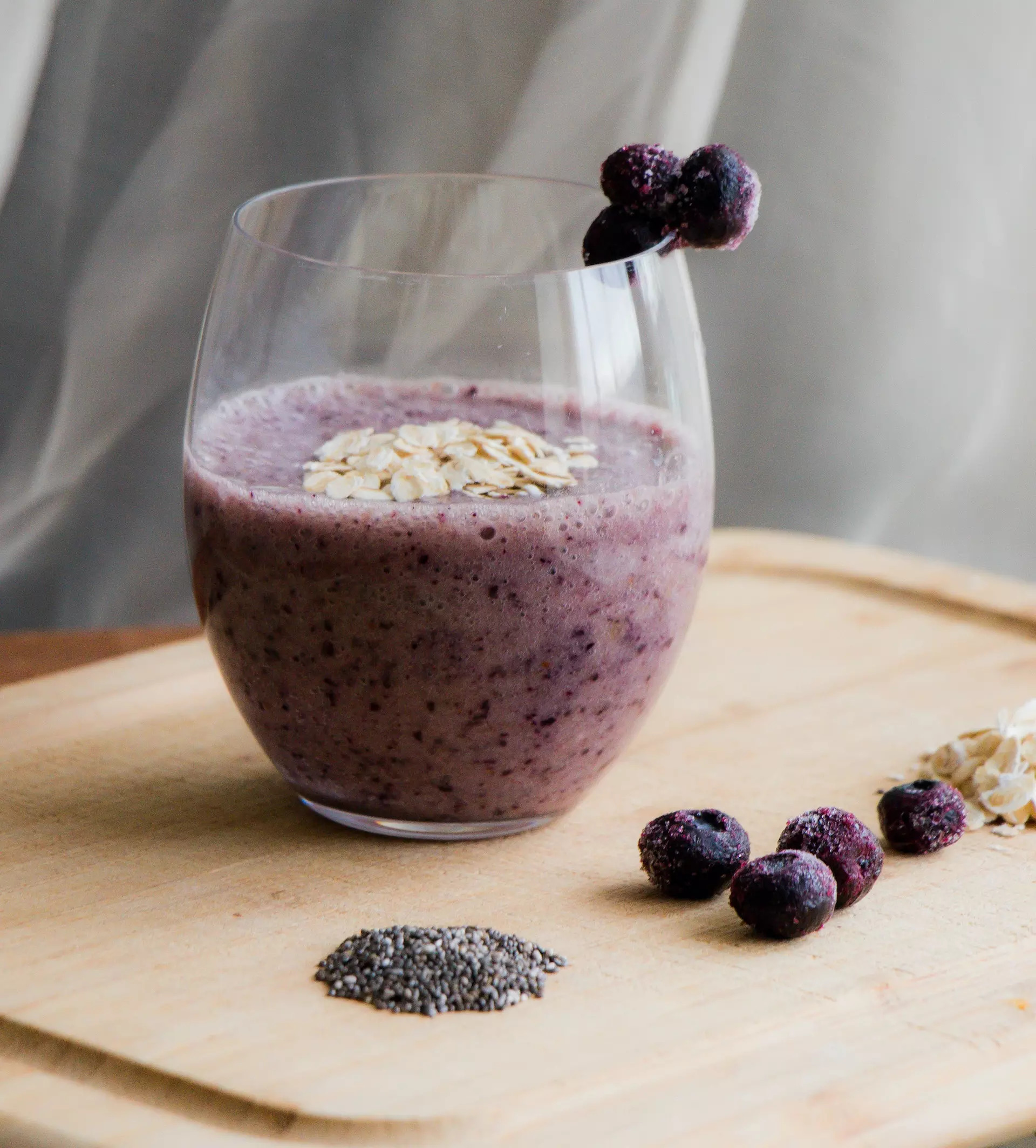 Blueberry smoothie