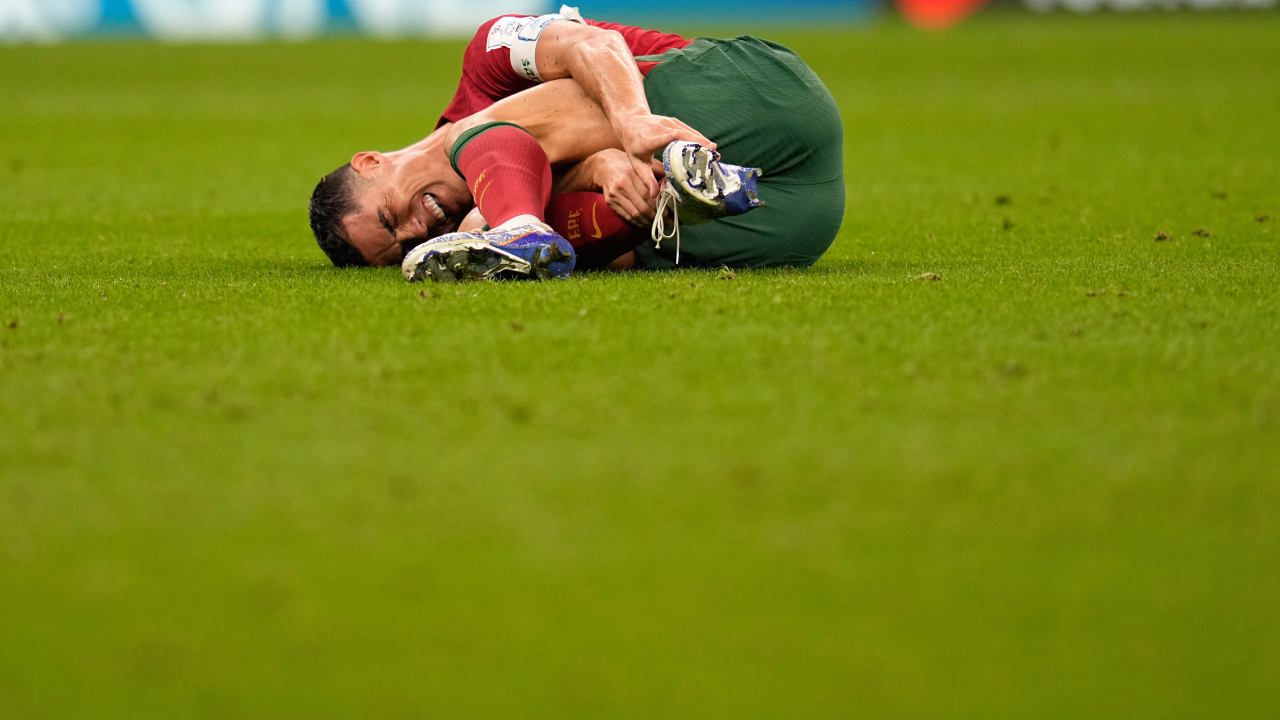 Cristiano Ronaldo injury AP