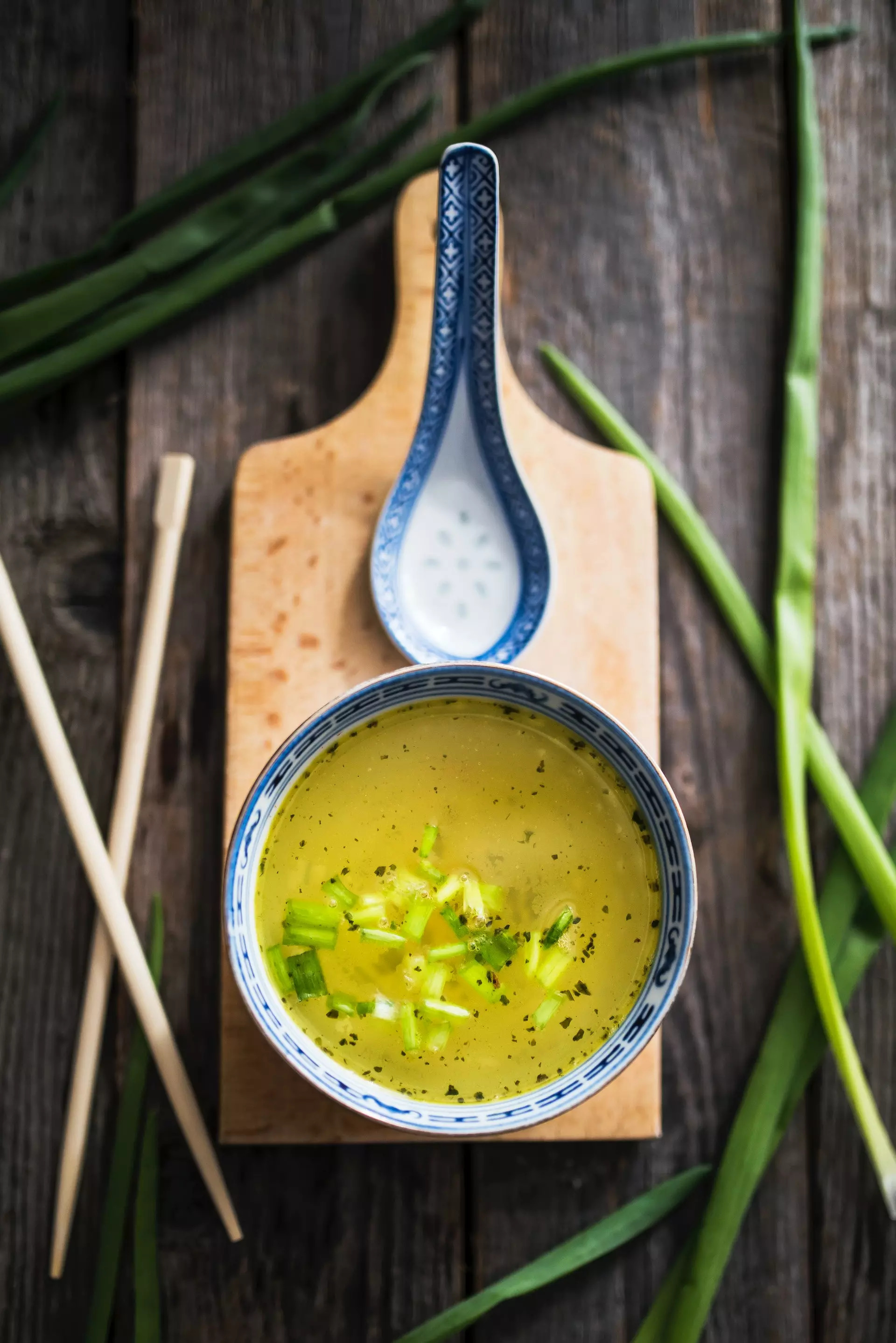 Lemon coriander soup