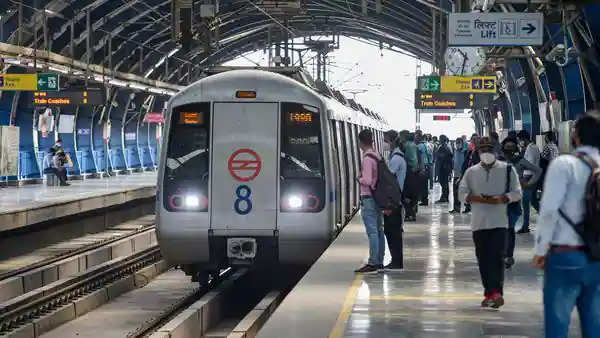 Delhi metro PTI.