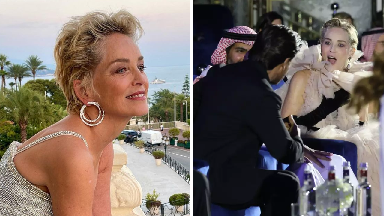 Sharon Stone on her 'star struck' reaction on seeing Shah Rukh Khan