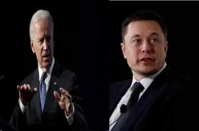 Joe Biden and Elon Musk.