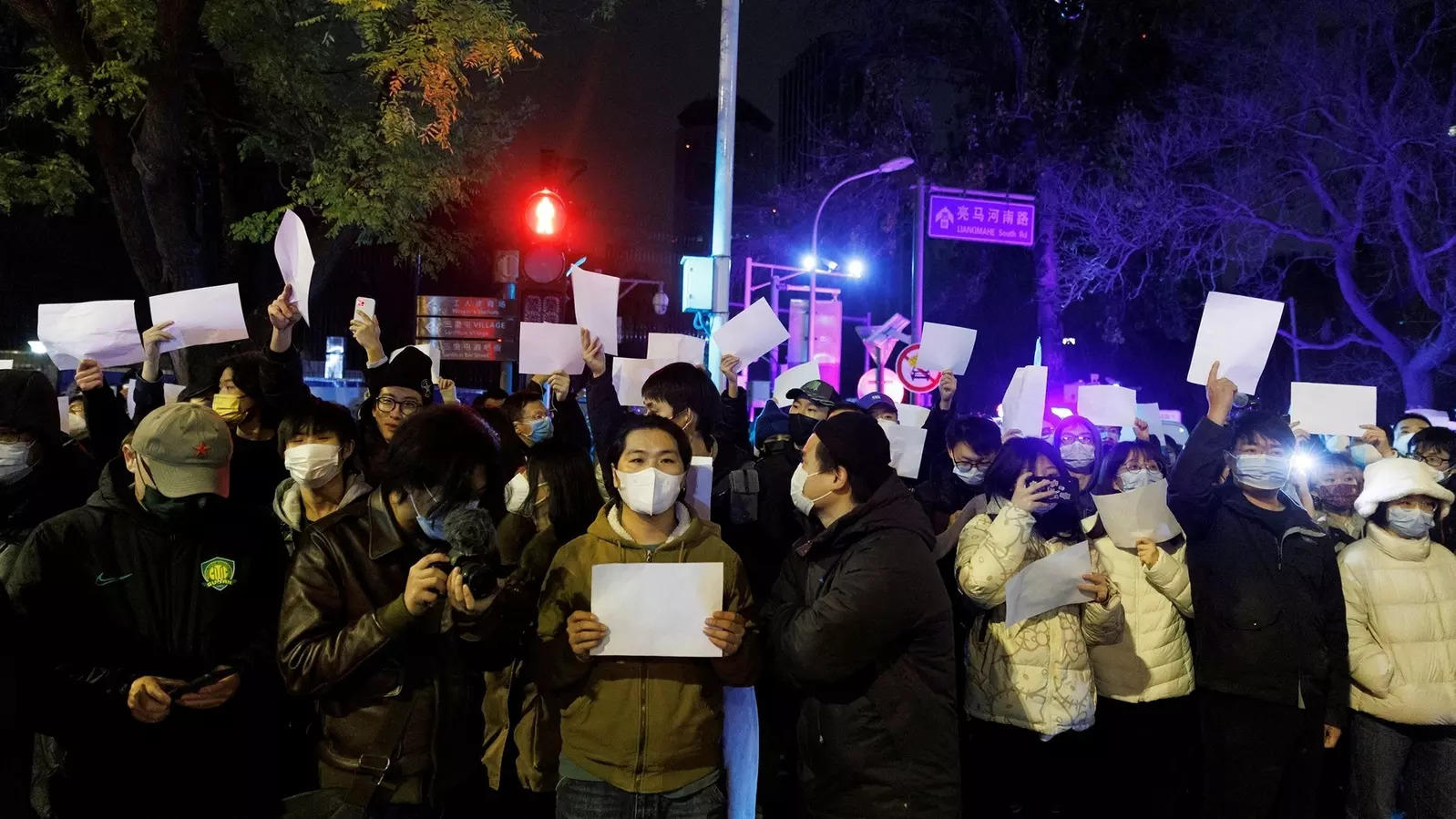 Protests against Xi Jinping government in China