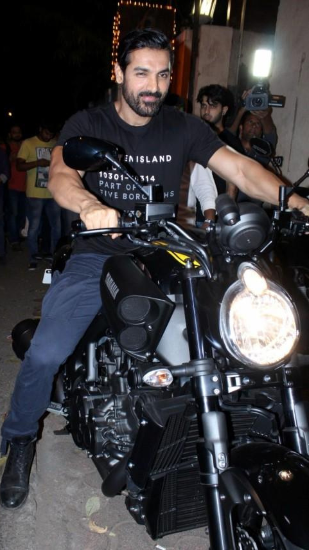 John Abraham and his Yamaha V-Max