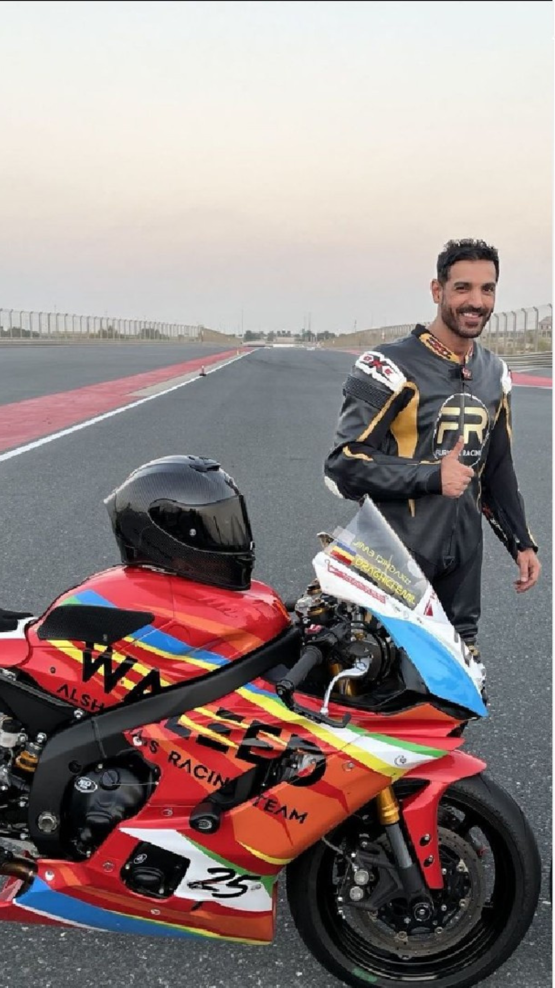 John Abraham his superbike collection