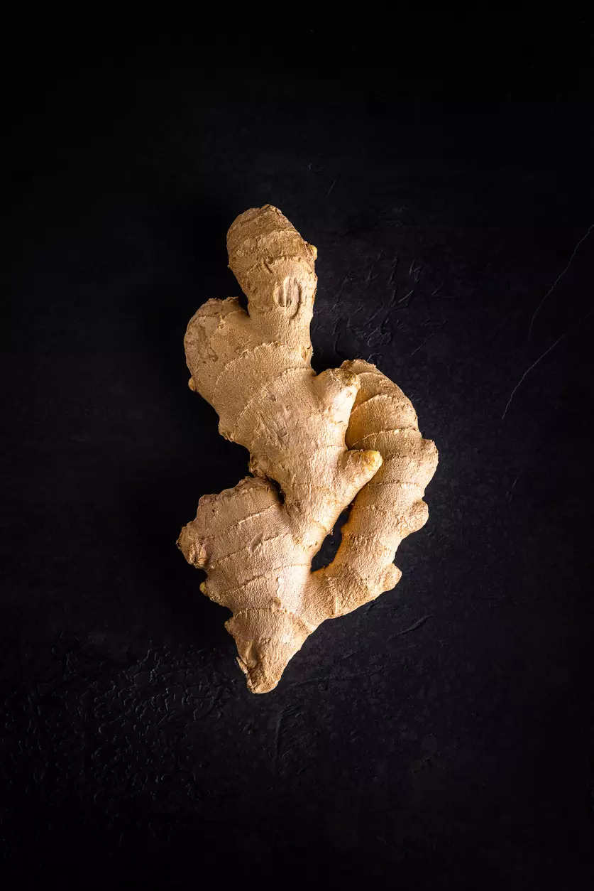 Chew raw ginger