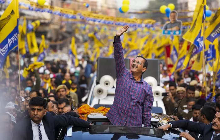 Arvind Kejriwal led AAP wins Delhi MCD