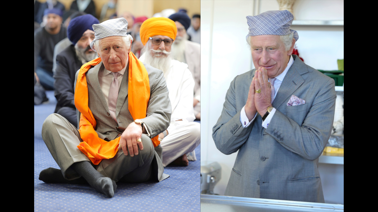 King Charles visits gurudwara, sits on floor with Sikh devotees