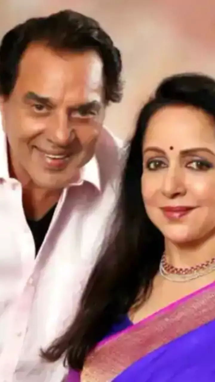 Dharmendra with his wife