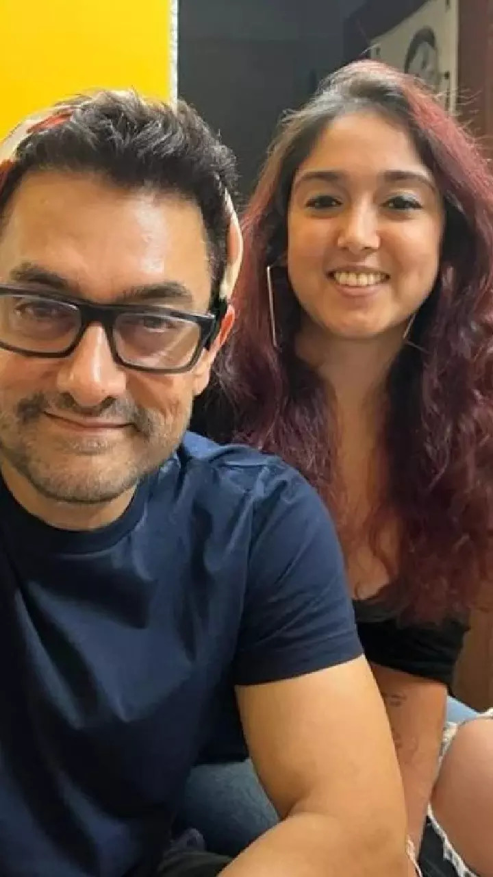 Aamir poses with Ira