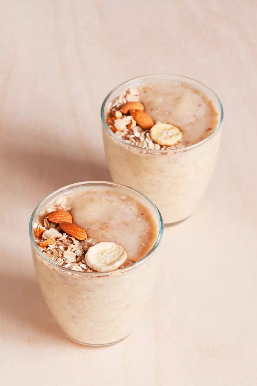 Banana almond shake