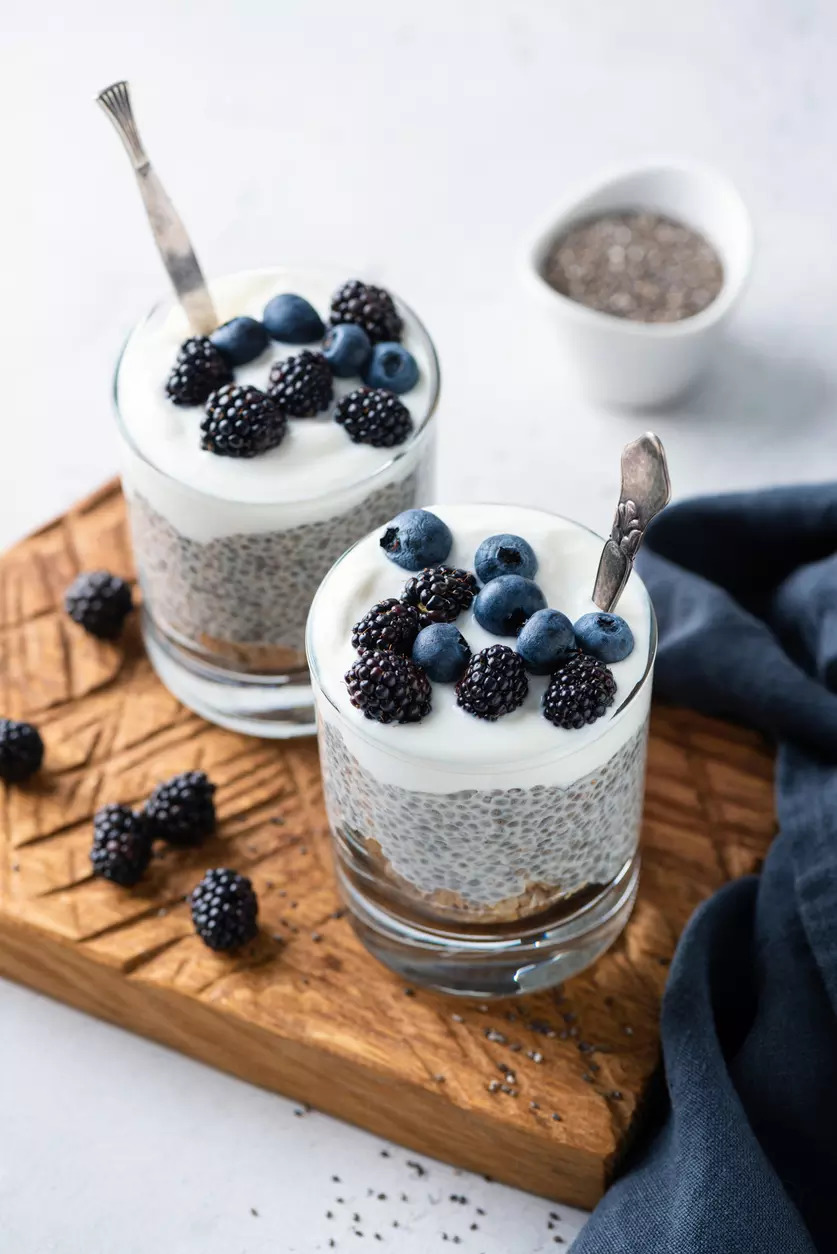 Greek yogurt with fruits