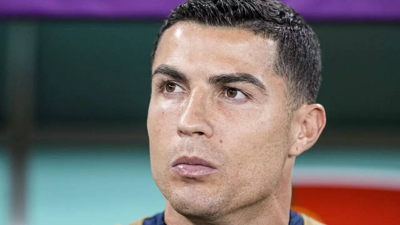 Watch Cristiano Ronaldos Stunned Reaction After Morocco Take Shock