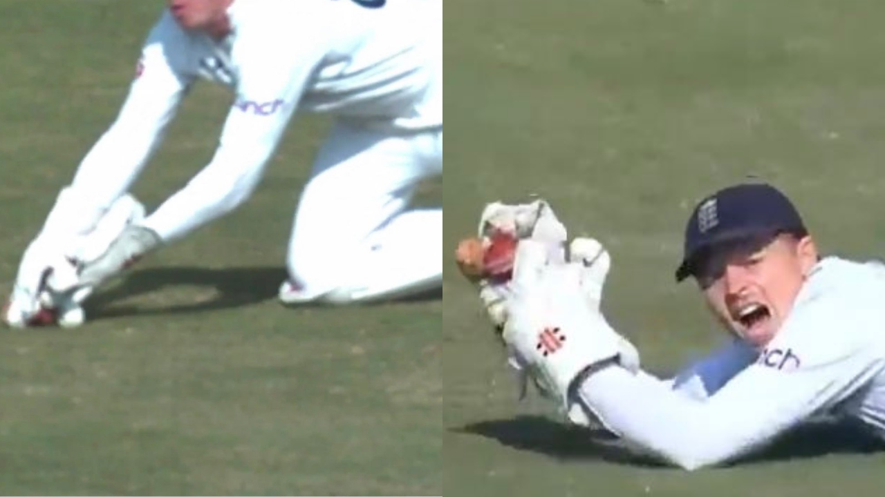 Out or not out? Ollie Pope's catch to dismiss Shakeel divides opinions