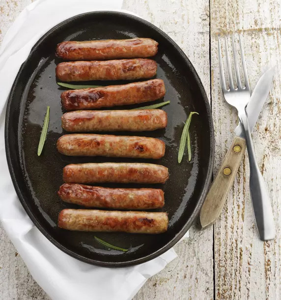 Breakfast sausages